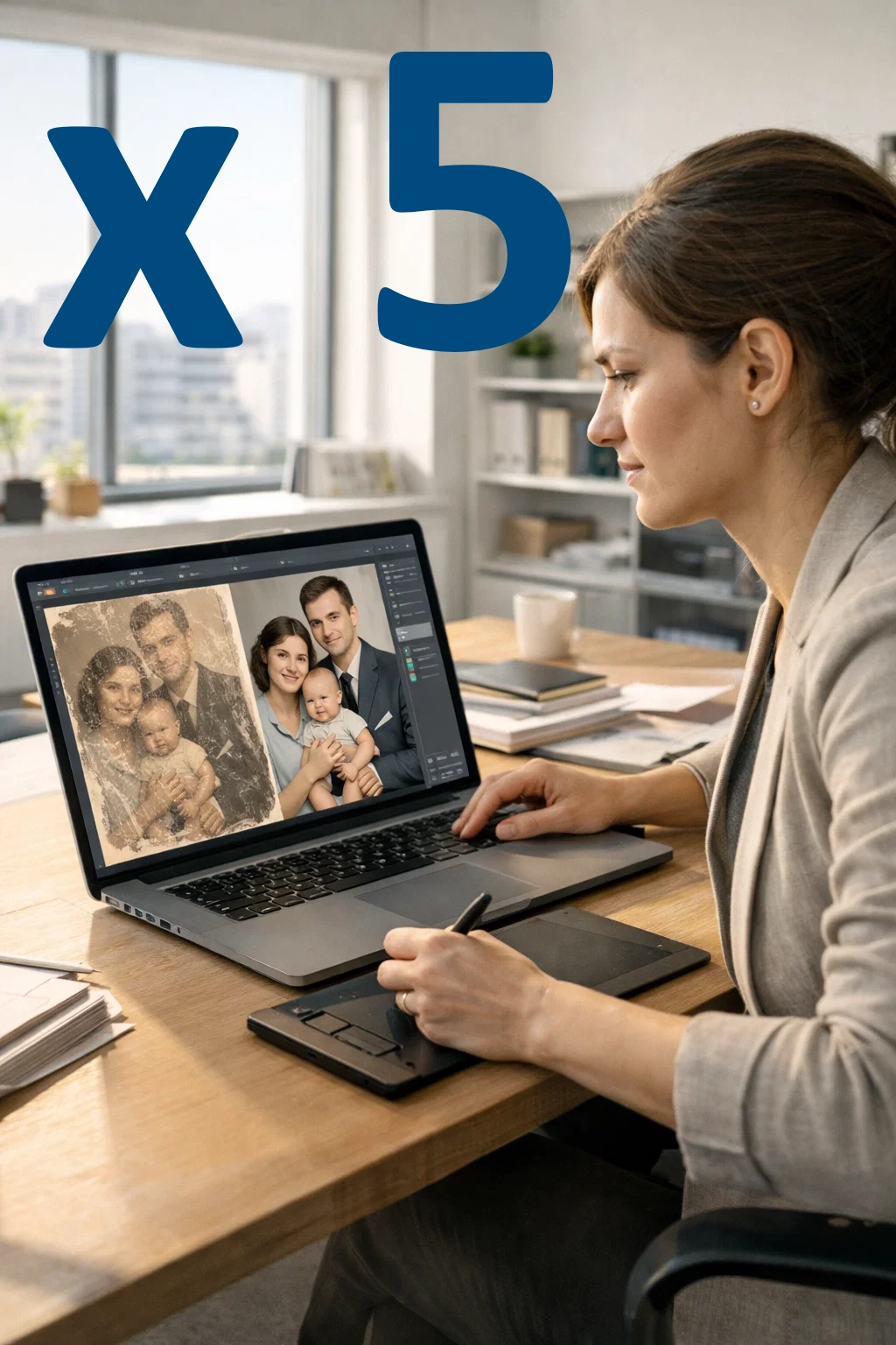 Old Photo Restoration (5 Images Bundle)