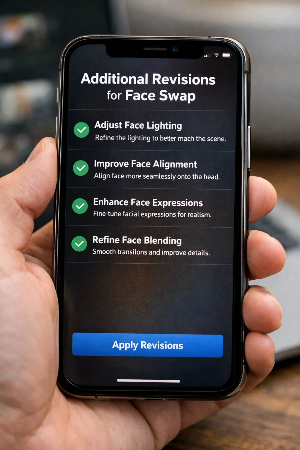 Additional Revisions (Photo Face Swap)