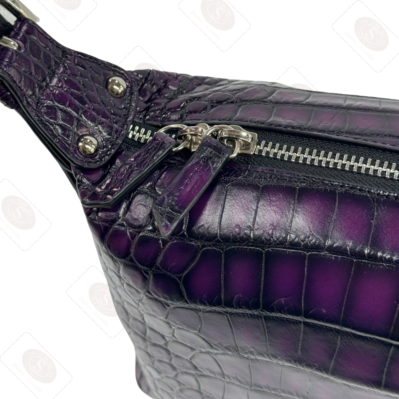 Túi Xách Nữ Da Cá Sấu Nhuộm Patina – Khi Di Sản Gặp Gỡ Sự Tinh Hoa