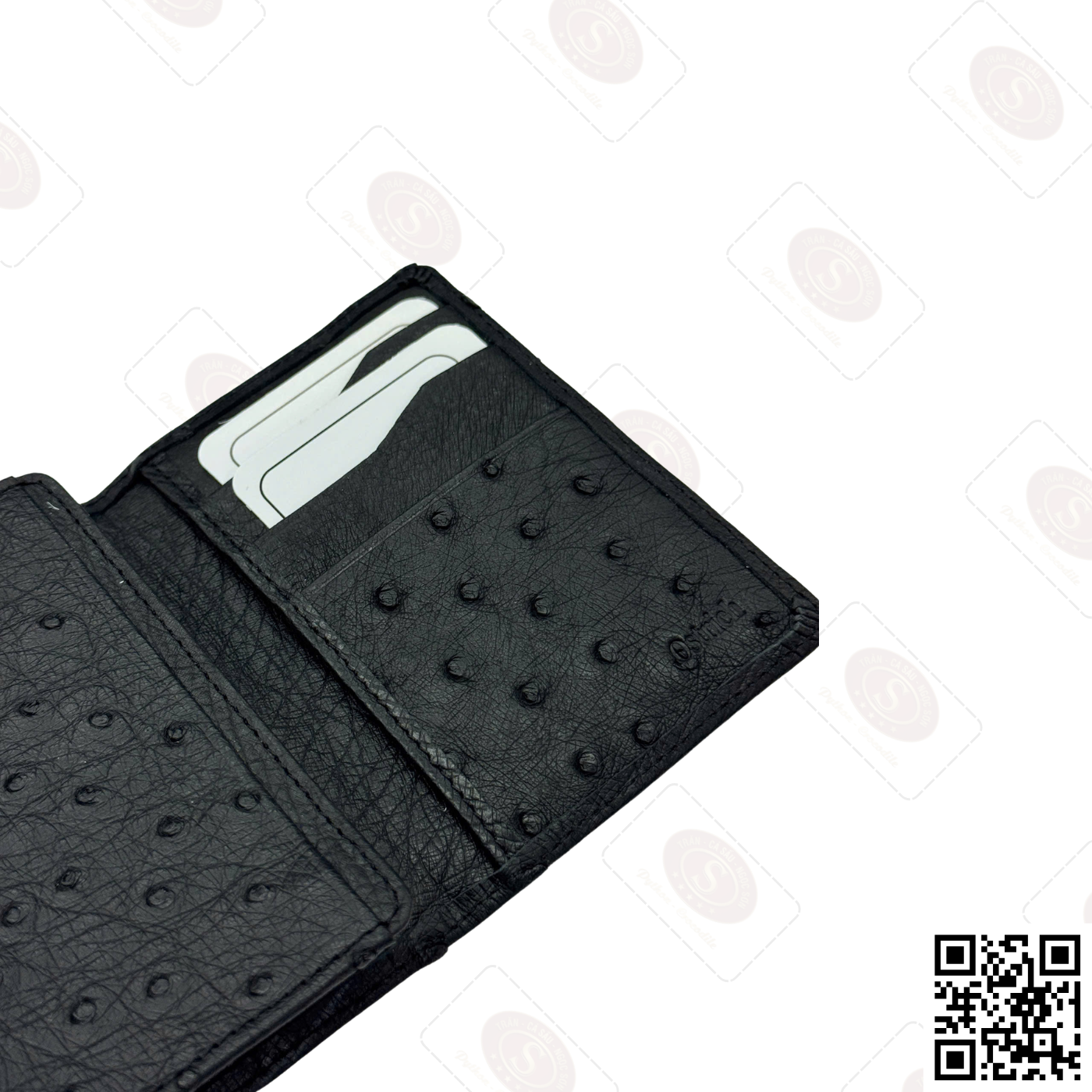 Ví Đựng Thẻ & Namecard Da Đà Điểu – Sự Tối Giản Đầy Quyền Năng