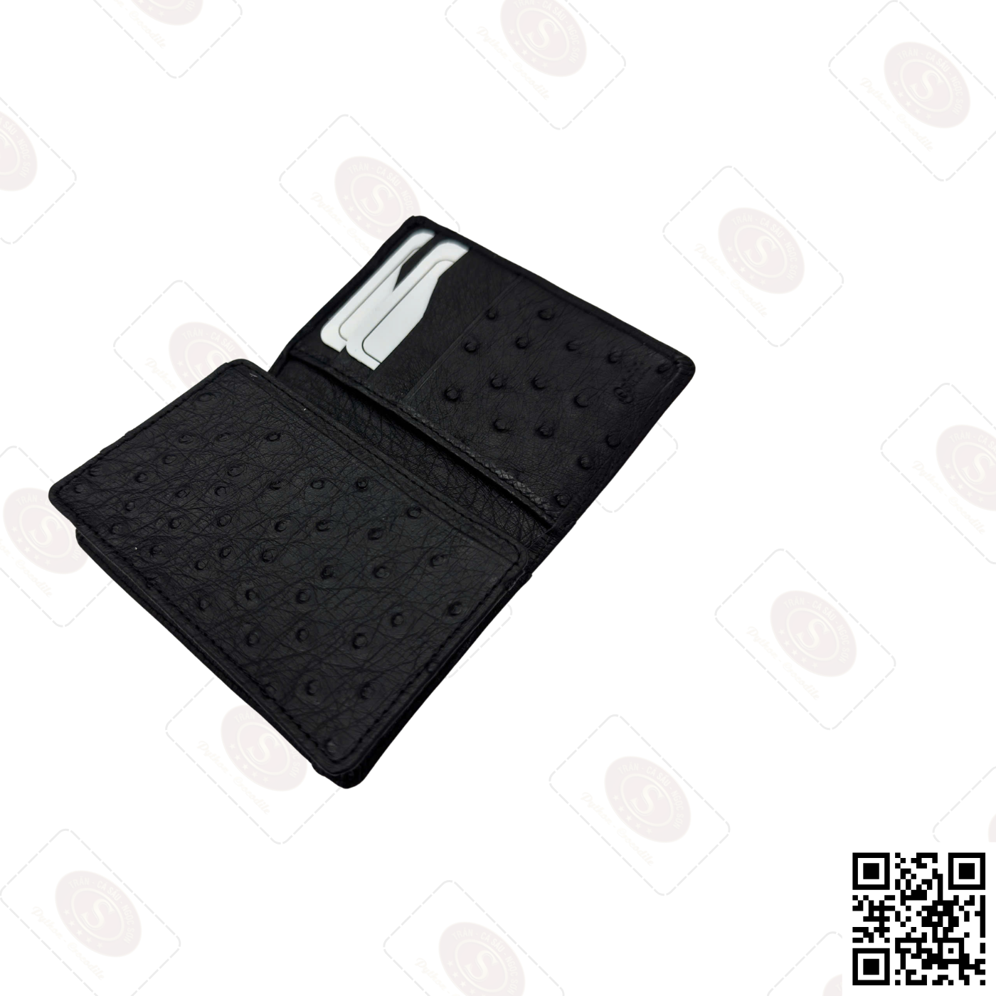Ví Đựng Thẻ & Namecard Da Đà Điểu – Sự Tối Giản Đầy Quyền Năng
