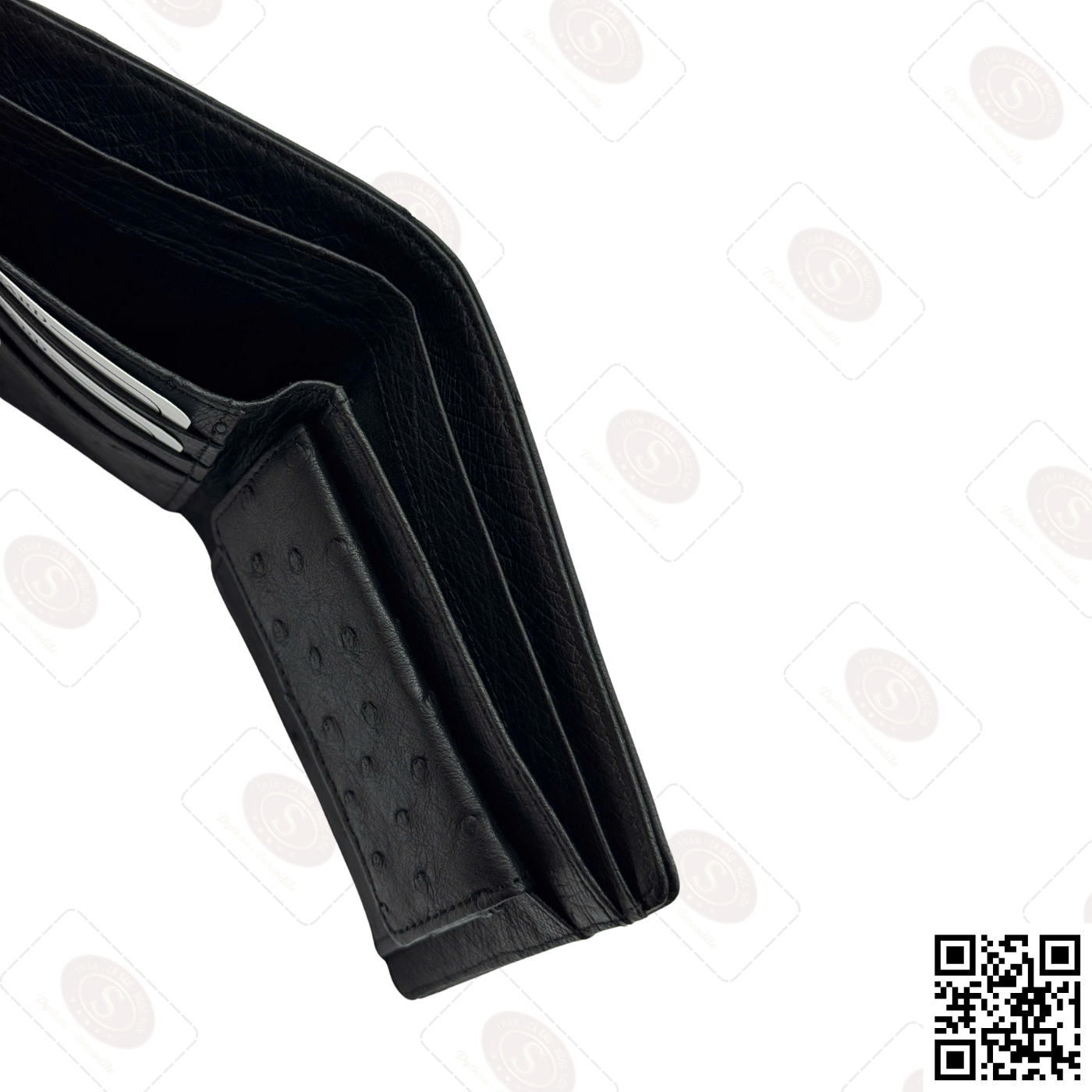 Ví Nam Da Đà Điểu Cao Cấp – Vẻ Đẹp Độc Bản Từ Ngọc Sơn Cá Sấu