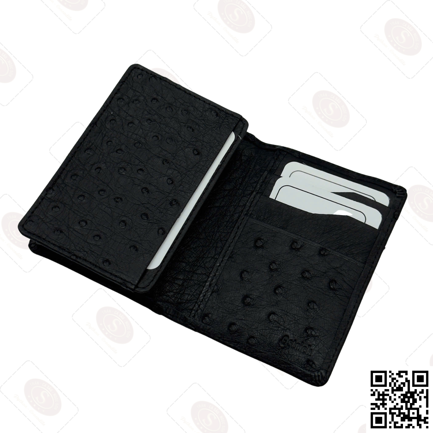 Ví Đựng Thẻ & Namecard Da Đà Điểu – Sự Tối Giản Đầy Quyền Năng