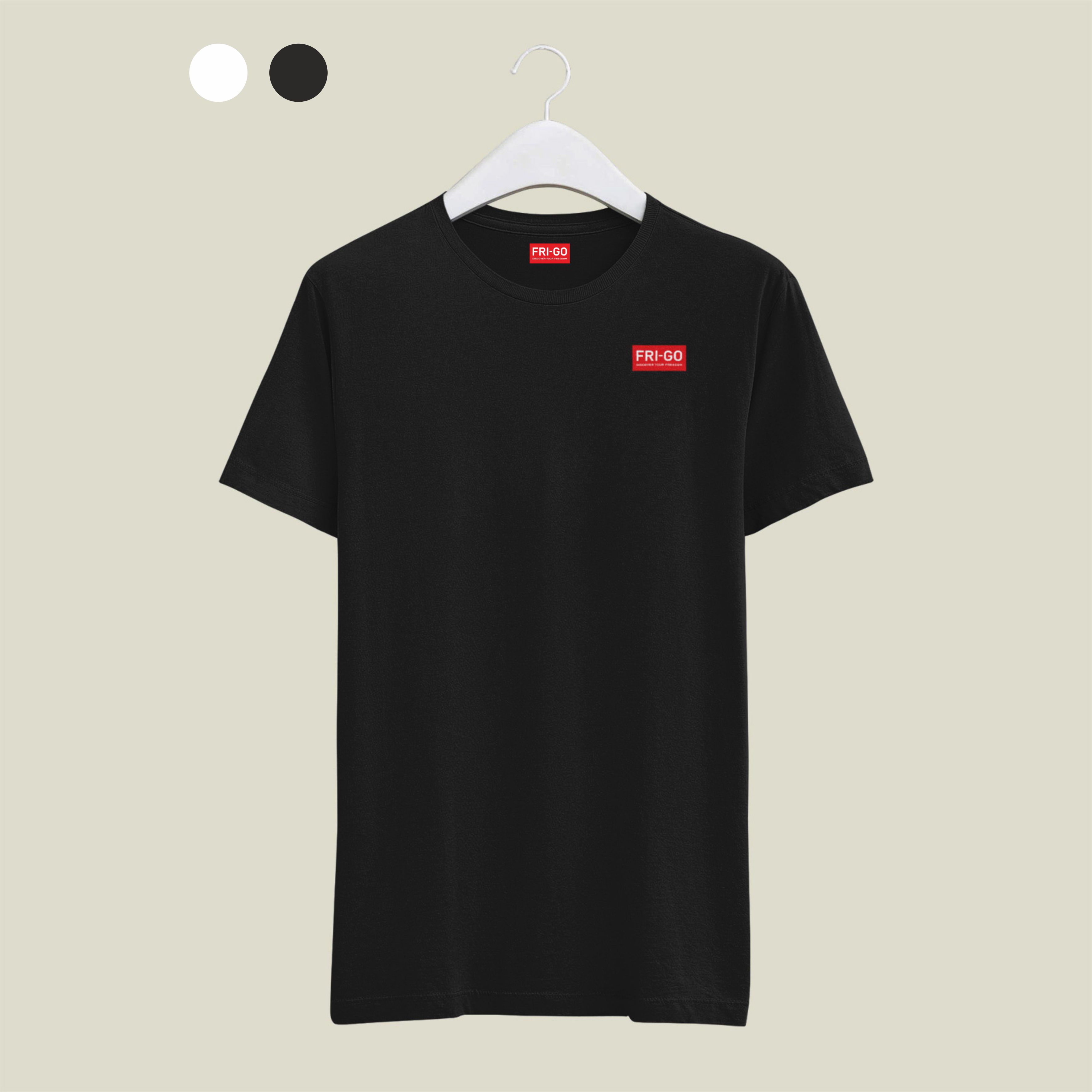 T-shirt in cotone con grafica FRI-GO