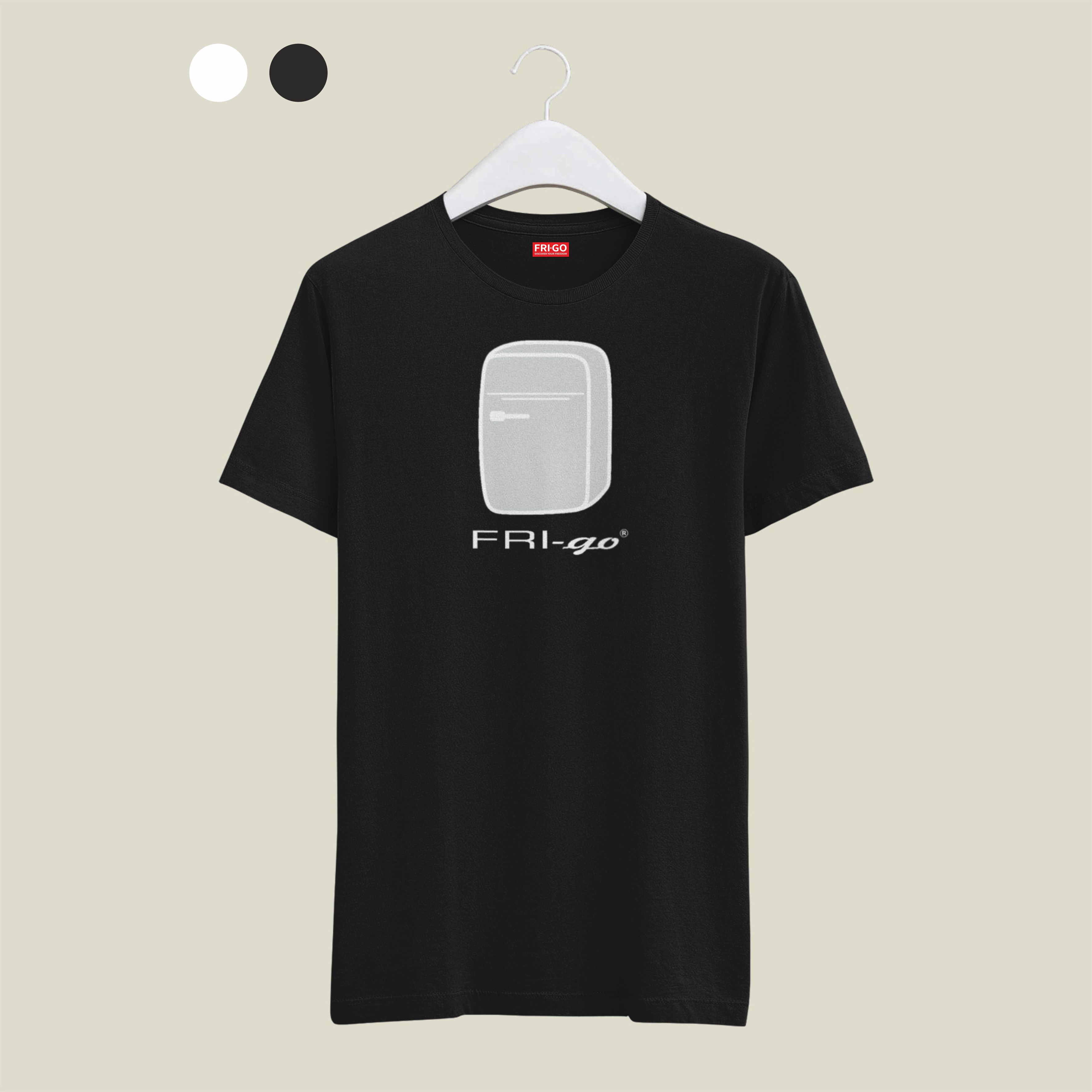 T-shirt in cotone con grafica FRI-go