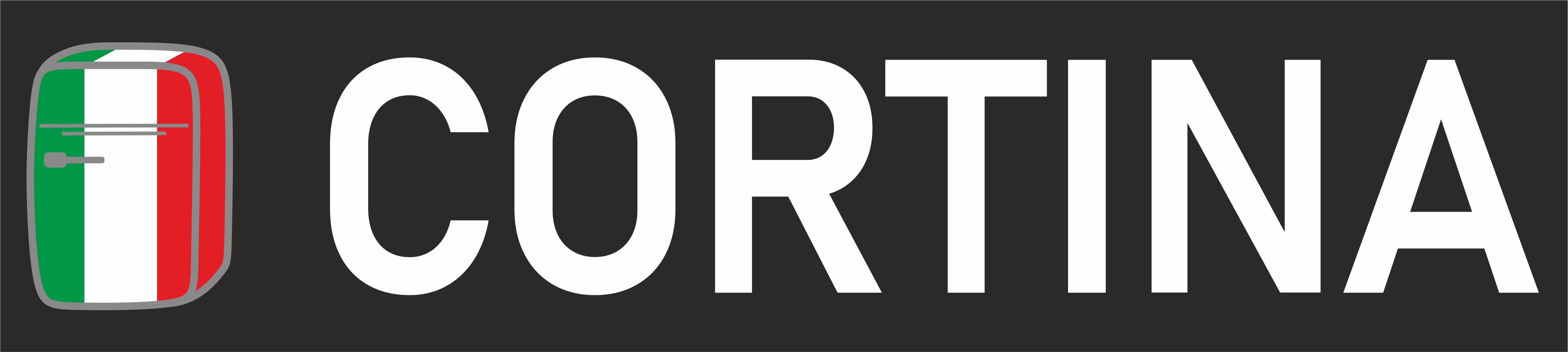 T-shirt in cotone con grafica Cortina