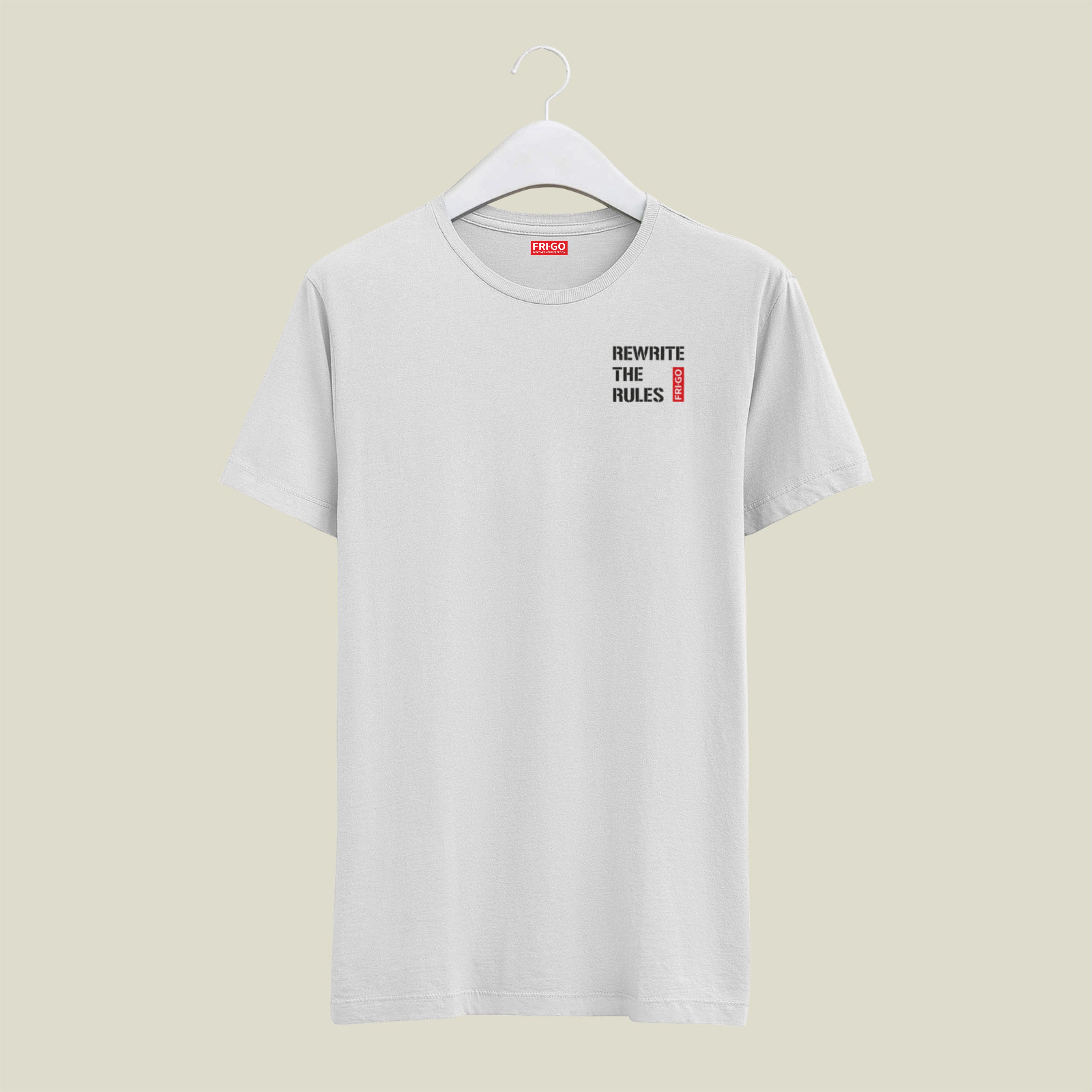 T-shirt in cotone con grafica rules