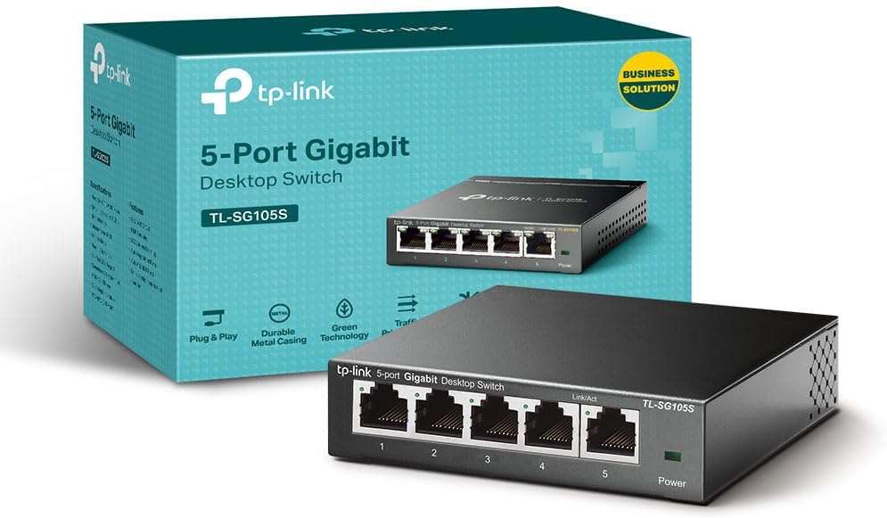 Switch 5 Ports Gigabit