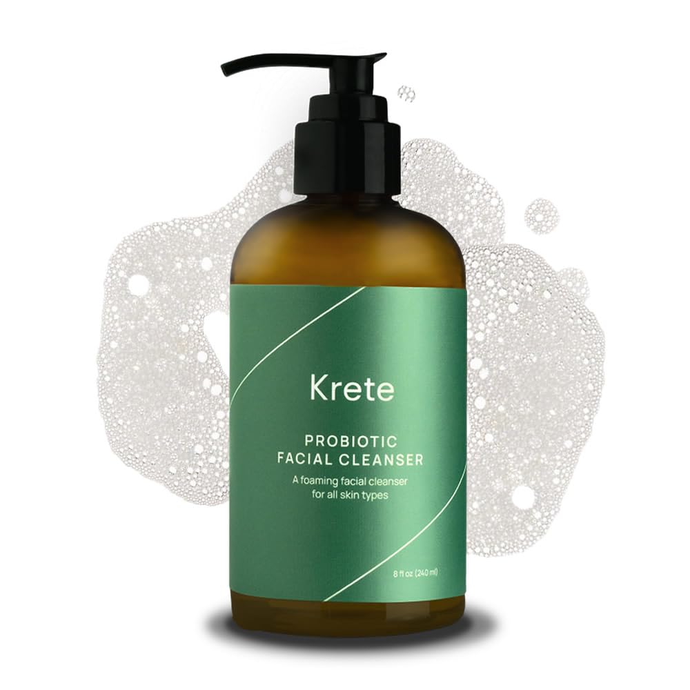 krete Probiotic Facial Cleanser 30-Second Routine for Glowing