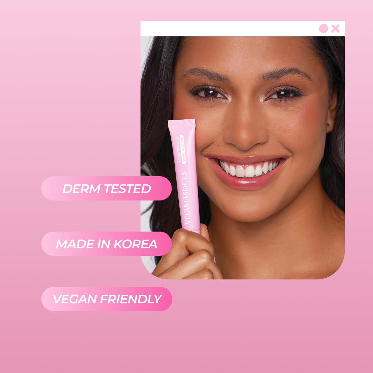 Vitamasques Lip Butter Balm Vanilla Creme