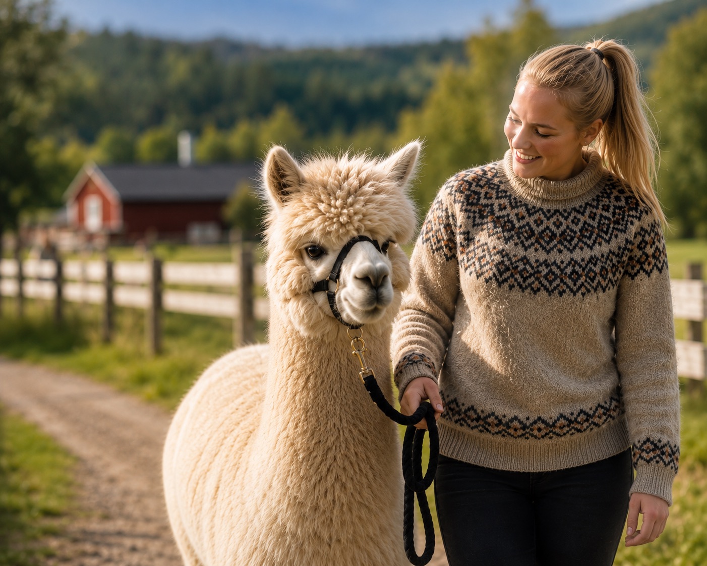 Alpakkavandring – ALMINDELIG