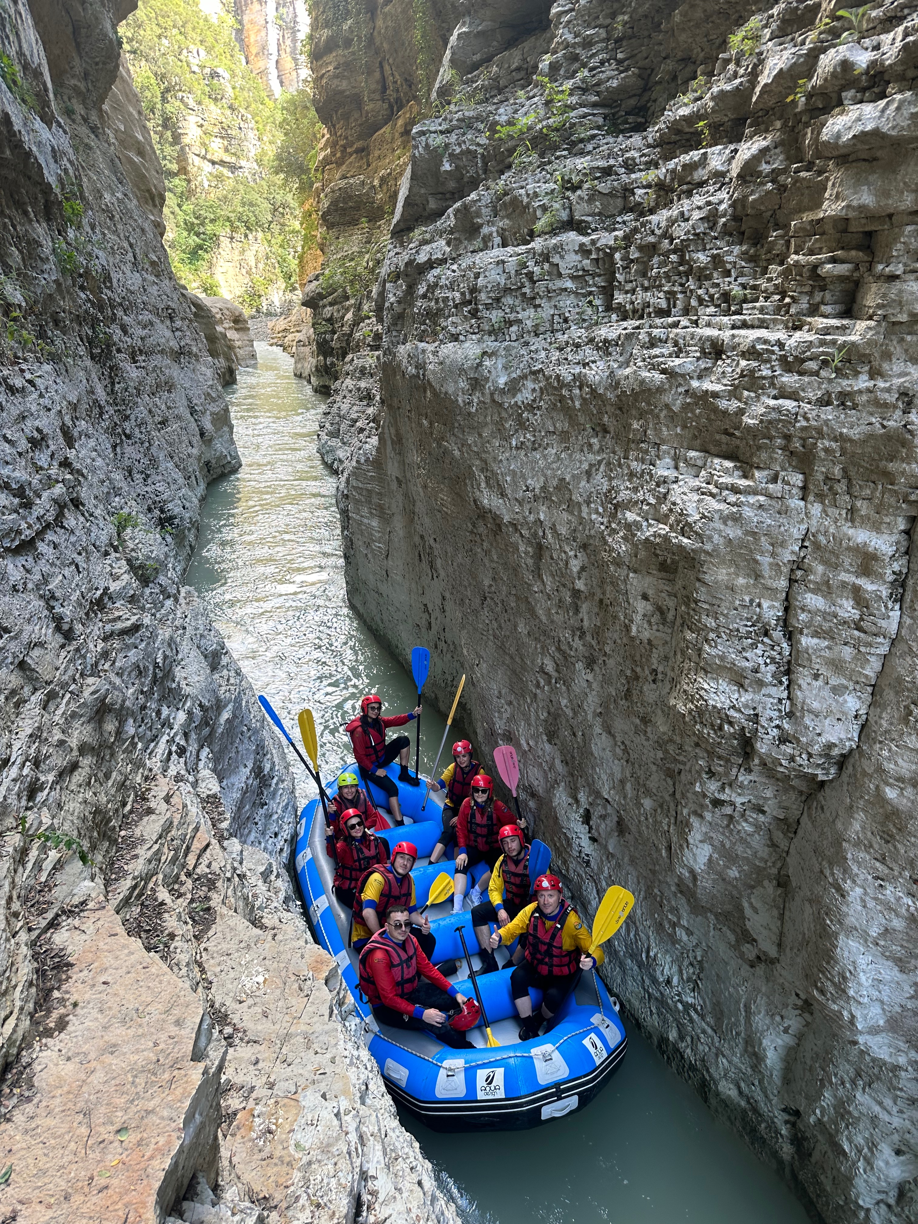 From Tirana | Osumi Canyons Rafting Day-Trip with Lunch