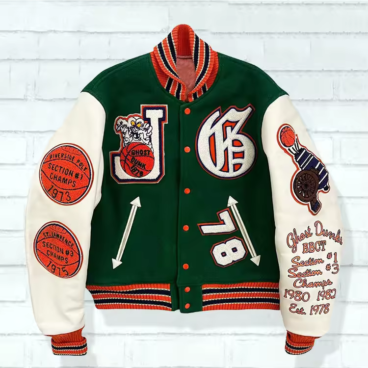 Vintage Varsity Patch Jacket