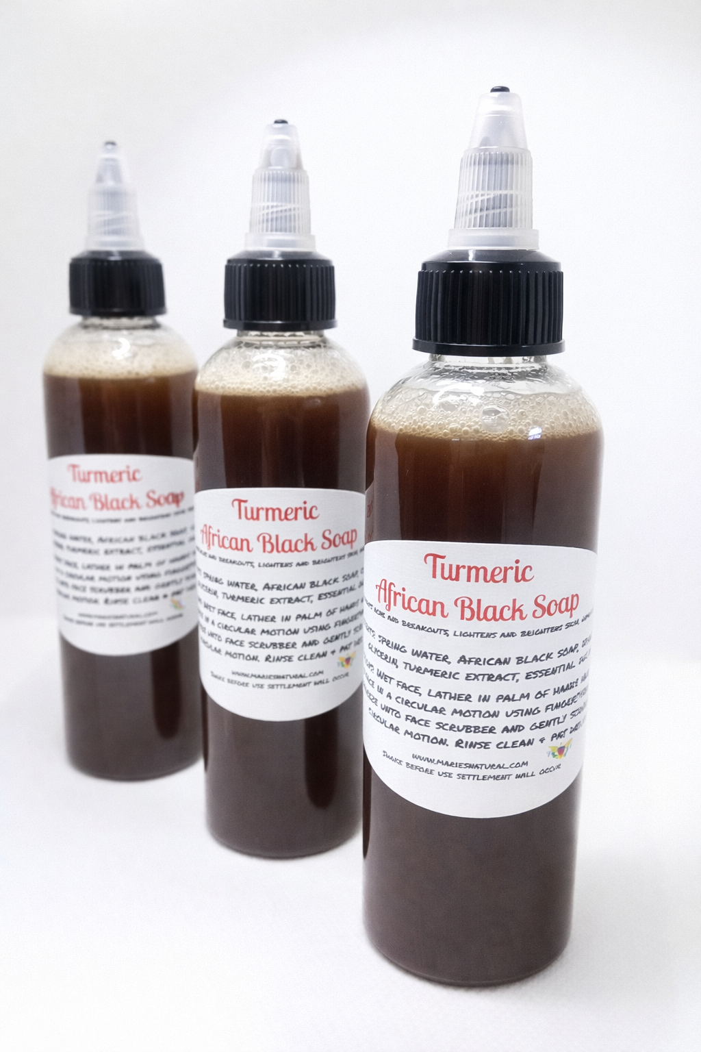 Turmeric African Black Soap Face Wash