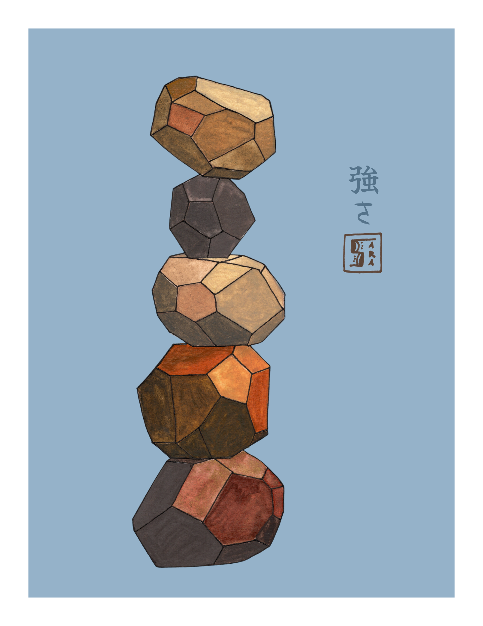 Tumi Ishi 4 — Tsuyosa (Strength)