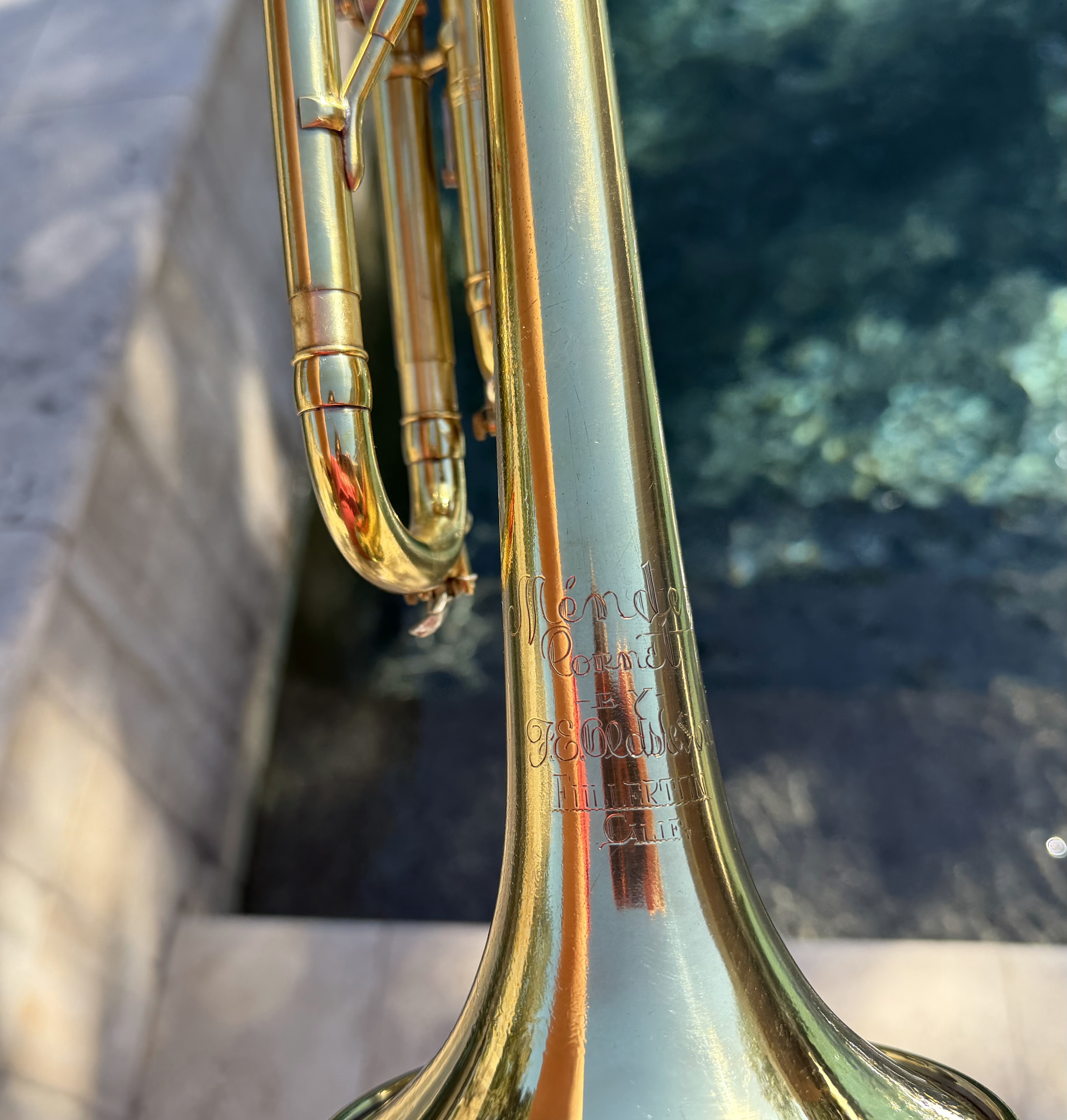 1958 Olds Mendez Xtra-Large-Bore (.468") Trumpet