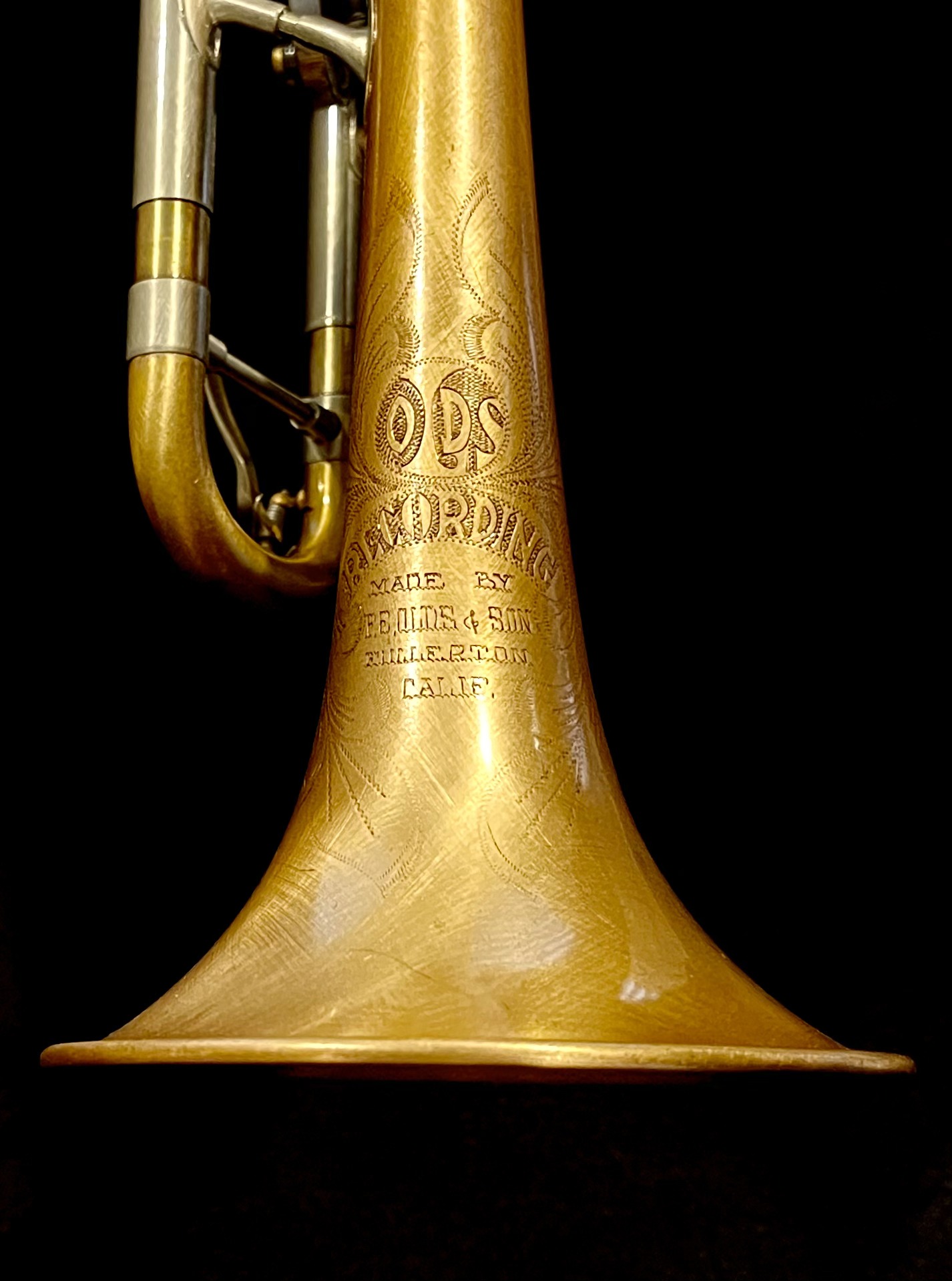 Before and After: Olds Recording Trumpet - 1967 Tri-Color Brushed Lacquer