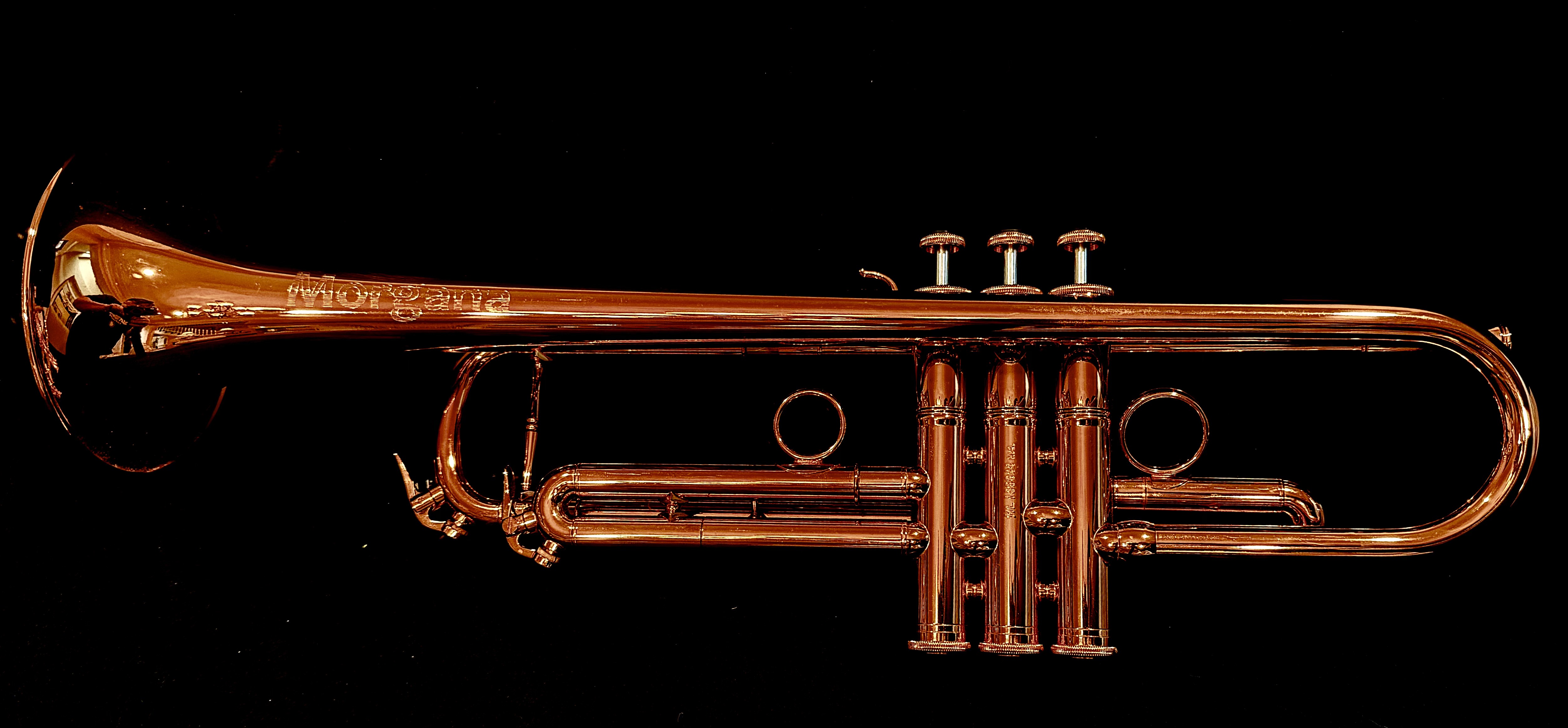 "Morgana" Bb Trumpet by Carol Brass, Designed by Highscream Brass in Copper Plate