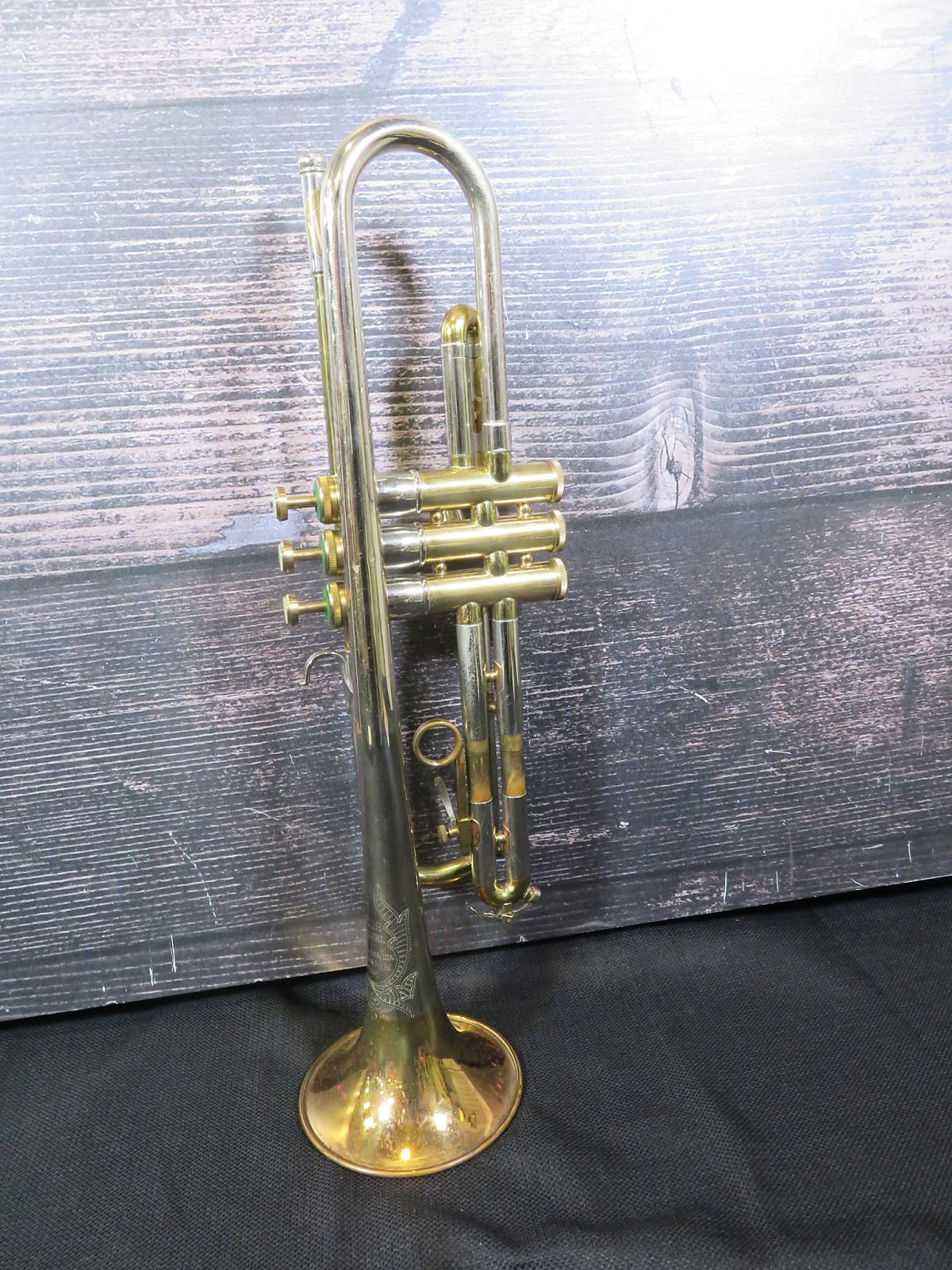 Before and After: 1960 Tri-Color Olds Special Trumpet - Clear Epoxy Lacquer - Bright Polished Finish