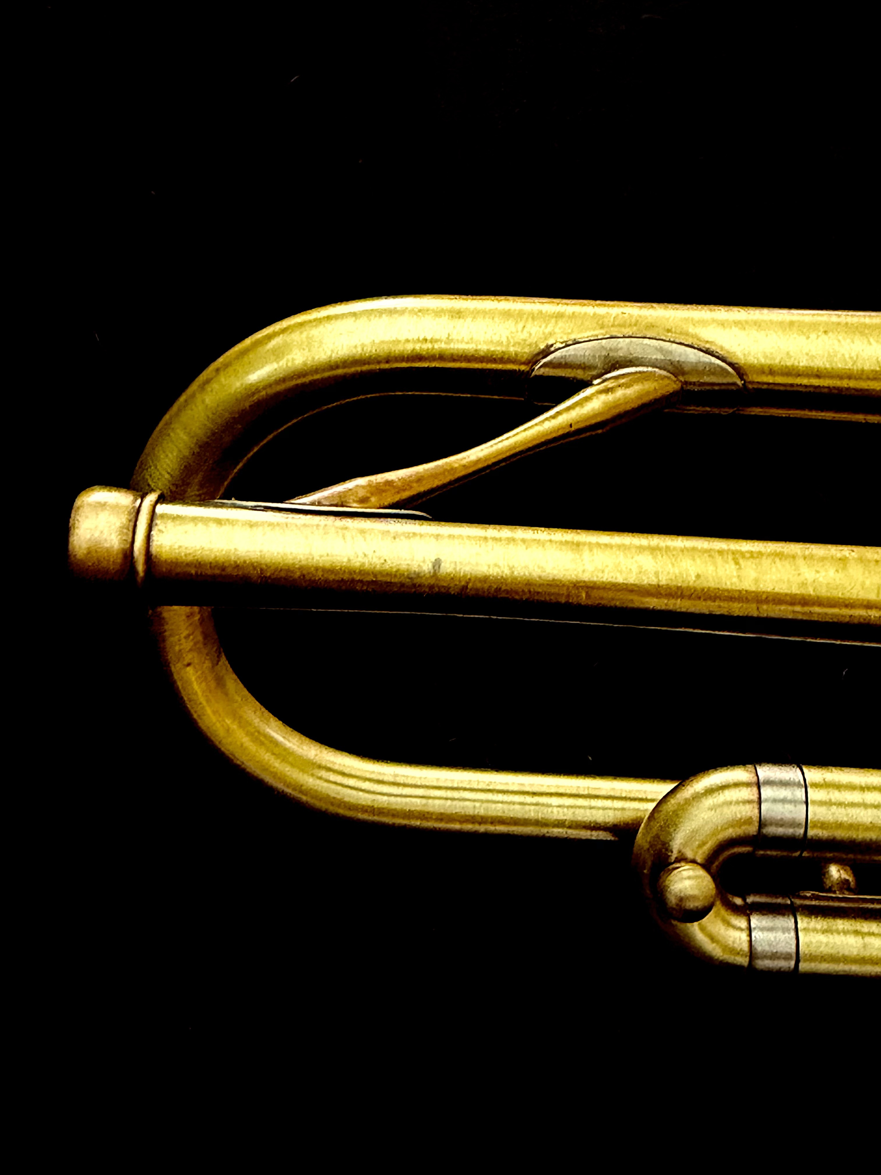 1950 F.E. Olds & Son "Special" Bb Trumpet – LA Era, Rare Receiverless Leadpipe