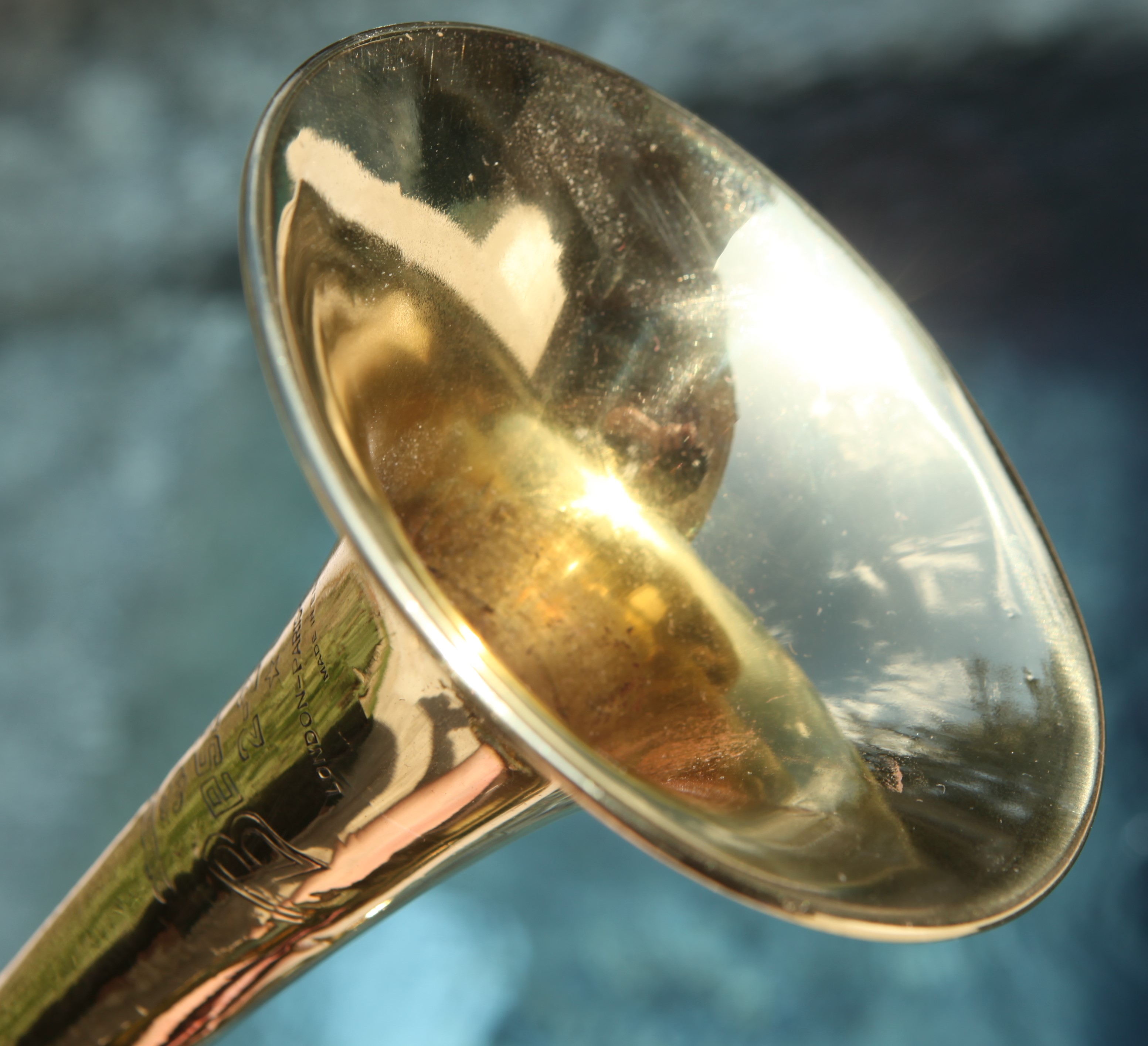 After: BESSON 2-20 Trumpet: MADE IN ENGLAND IN 1967.