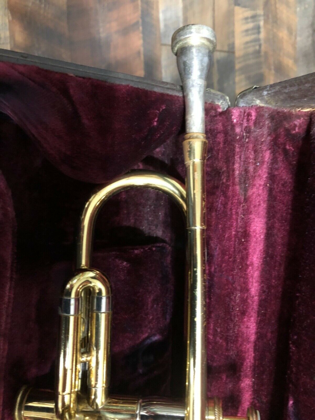 Before and After: 1949 Olds (Los Angeles) Studio Trumpet - Clear Epoxy Lacquer - Bright Polished Finish