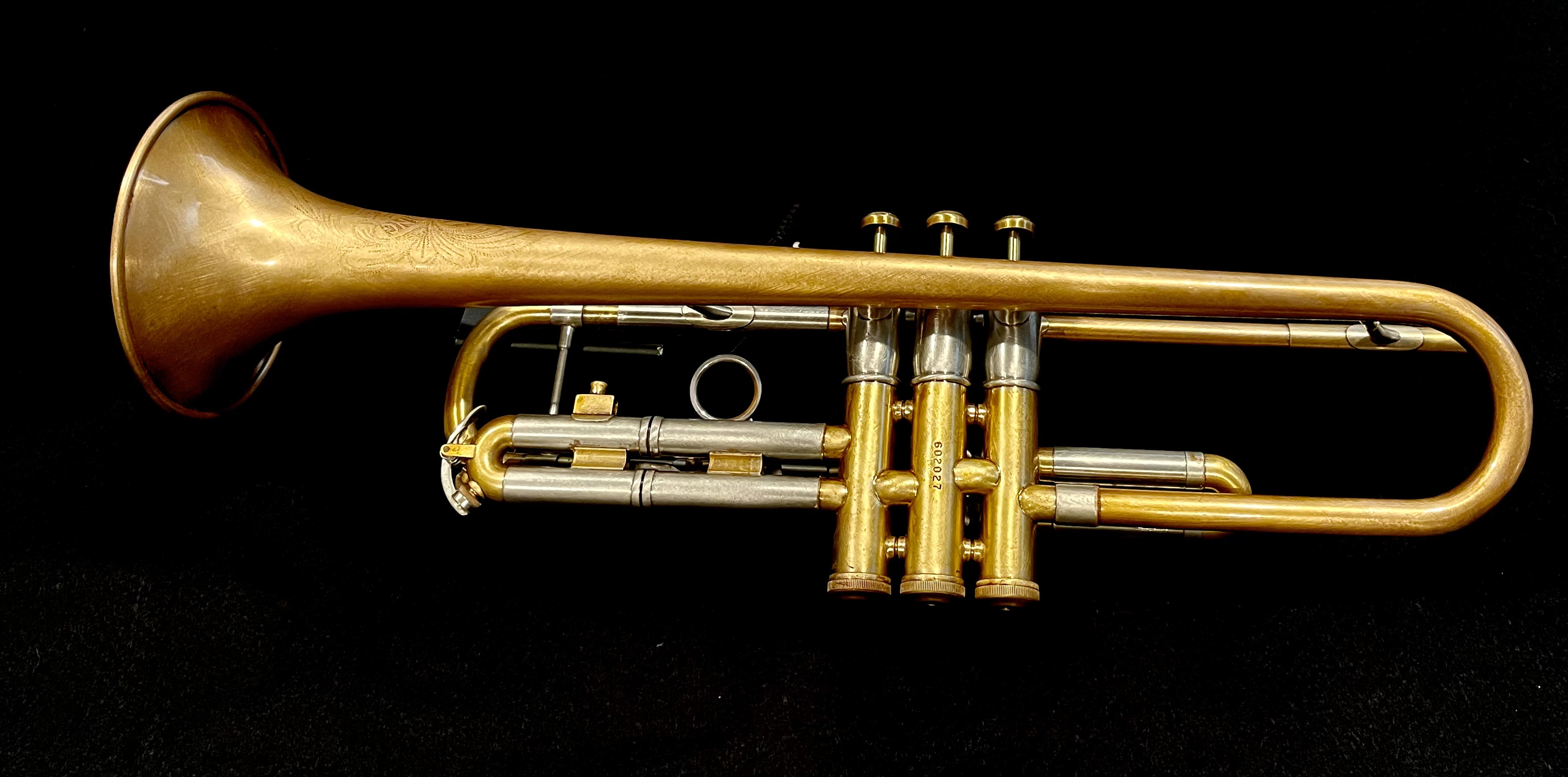 Before and After: Olds Recording Trumpet - 1967 Tri-Color Brushed Lacquer