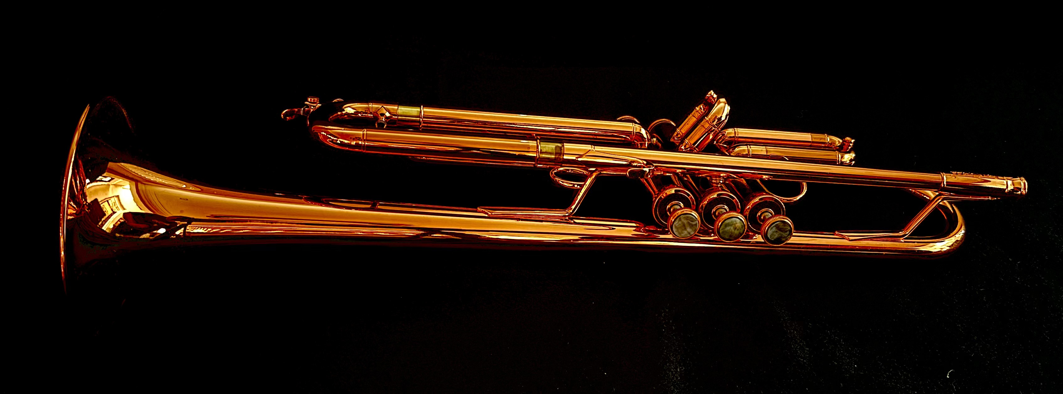 "Morgana" Bb Trumpet by Carol Brass, Designed by Highscream Brass in Copper Plate