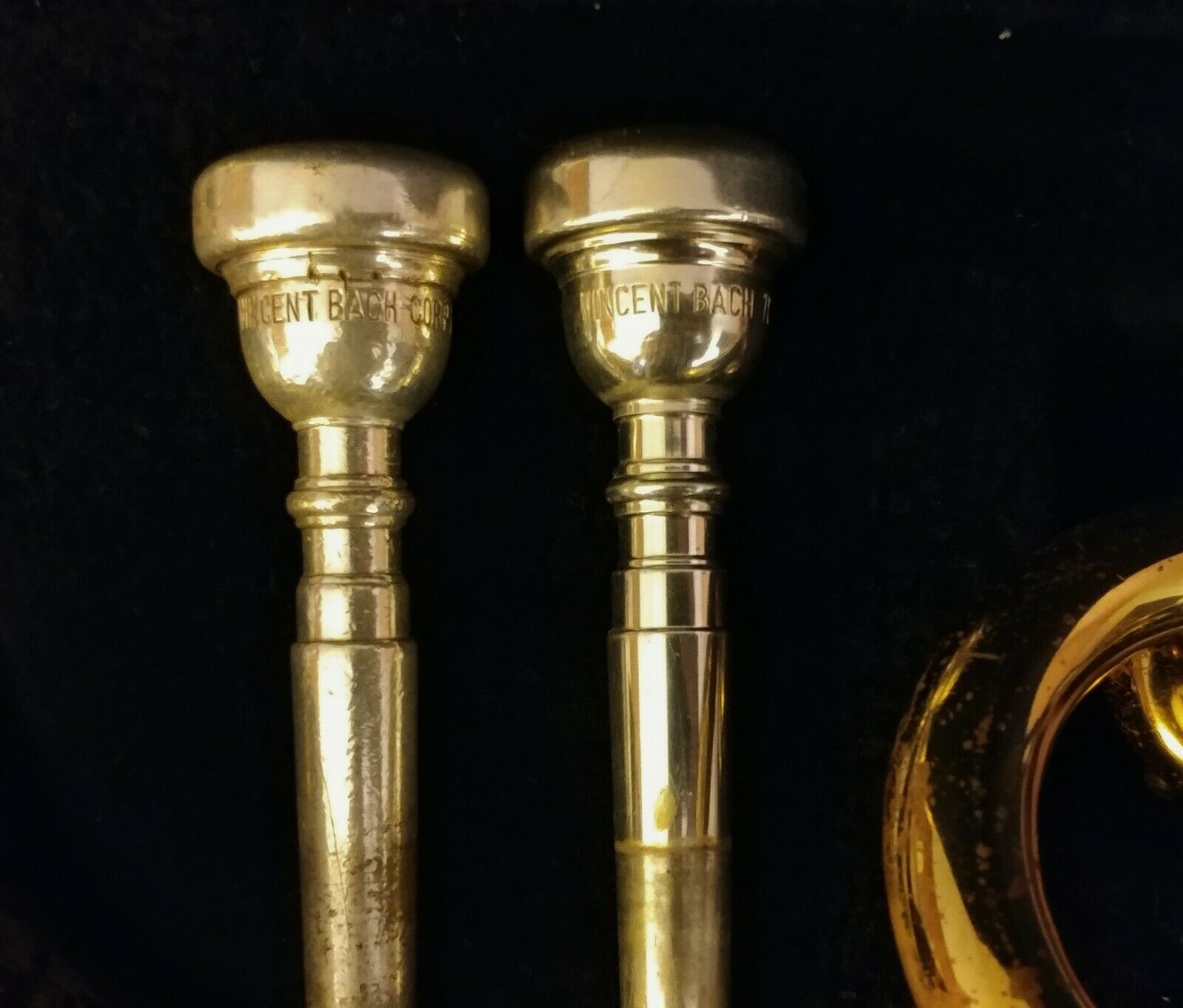 Before and After: 1950's Getzen Super Deluxe Trumpet - Brushed with Clear Epoxy Lacquer