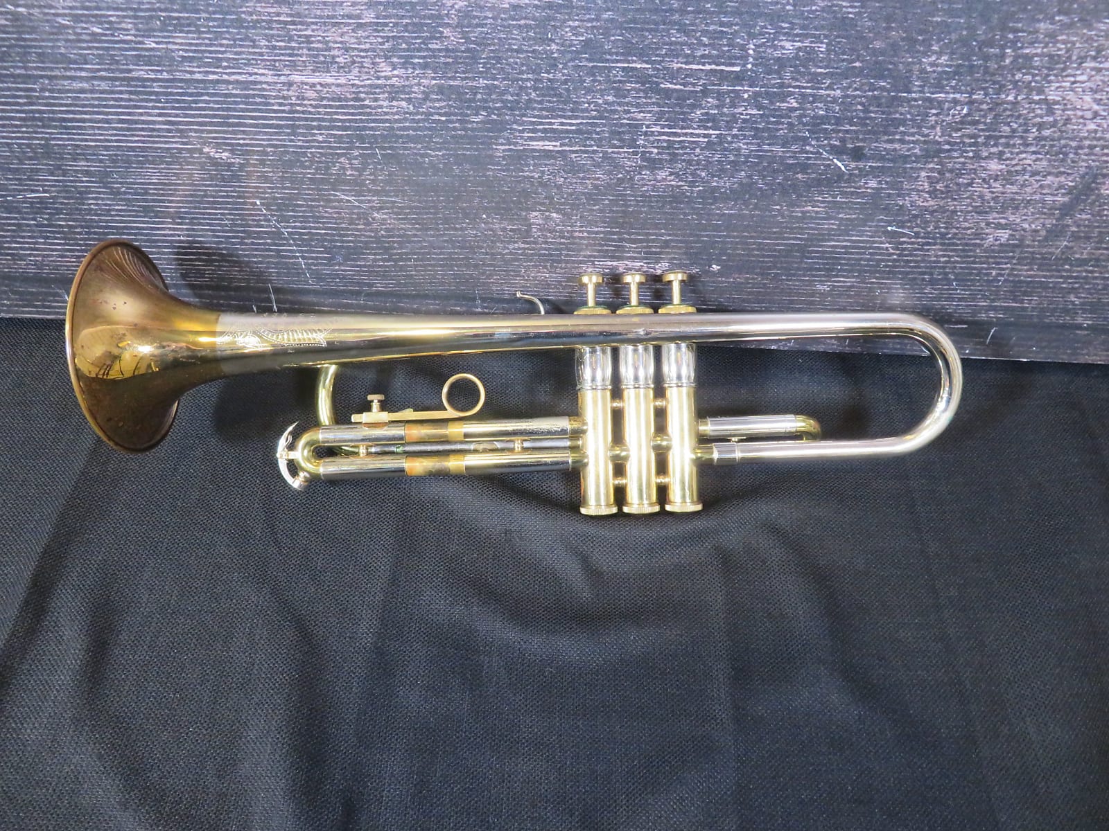 Before and After: 1960 Tri-Color Olds Special Trumpet - Clear Epoxy Lacquer - Bright Polished Finish