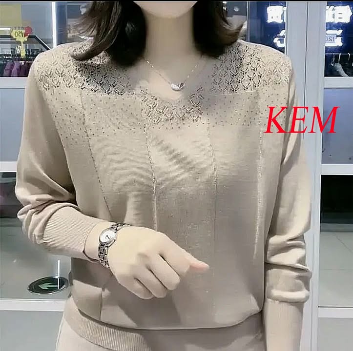 Chiếc áo Len thiết kế rộng rãi dành cho các chị các mẹ