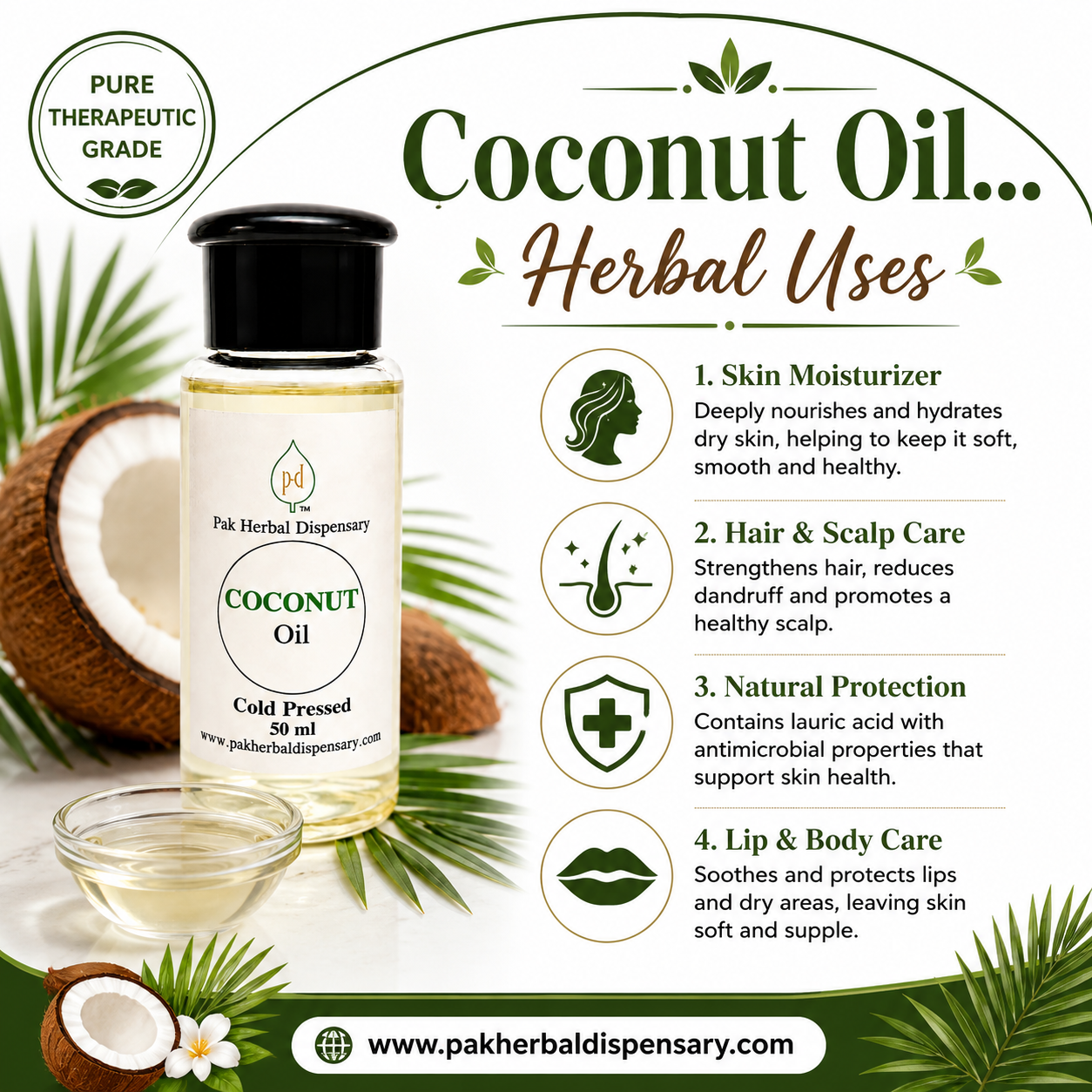 Coconut Oil (50ml)