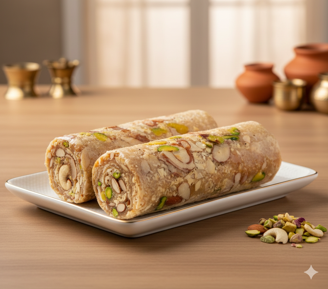 Bellam Dry Fruit Pootharekulu