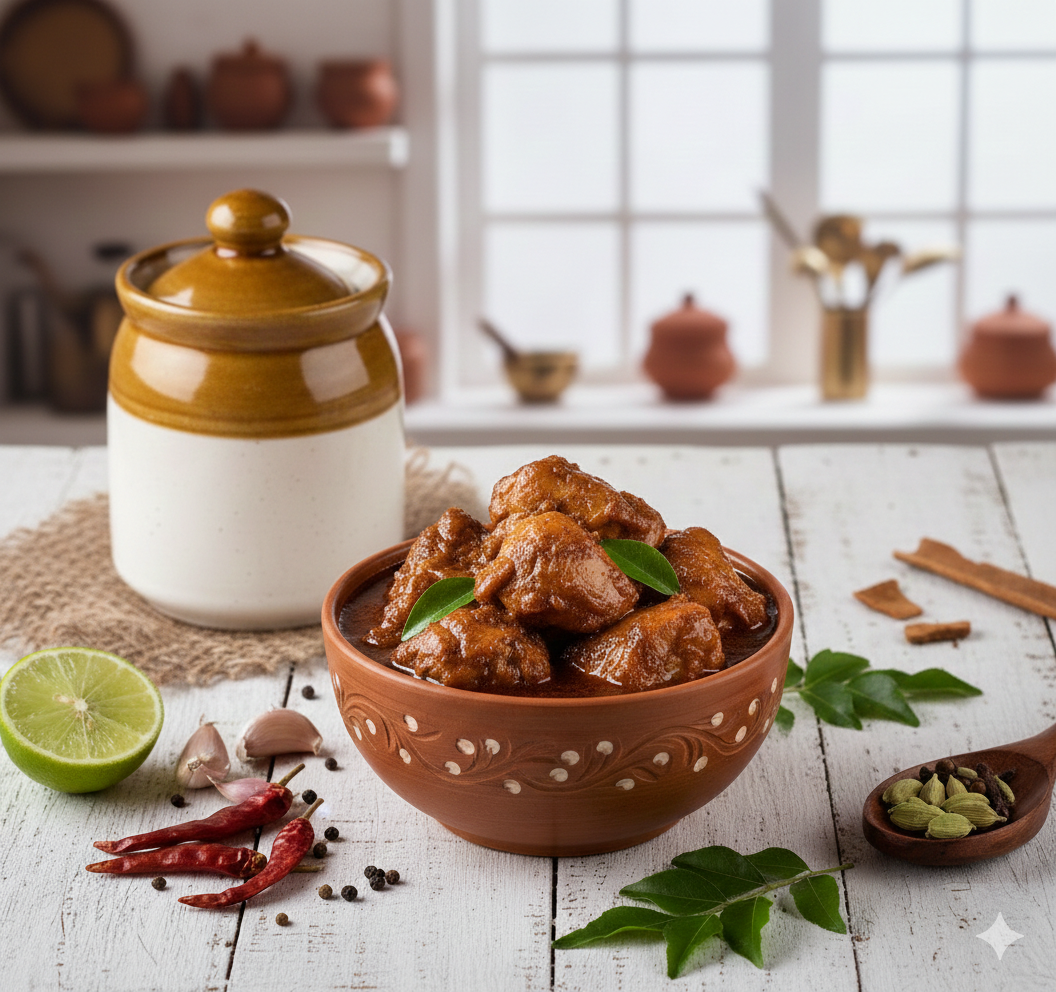 Andhra Style Boneless Chicken Pickle - Godavari Style