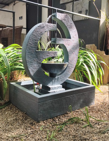 Modern Zen Garden FRP Water Fountain