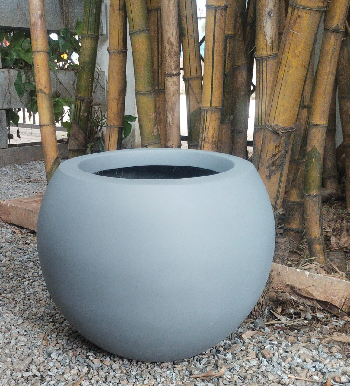 Modern Matte Grey Planter