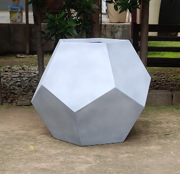 Geometric Outdoor Planter