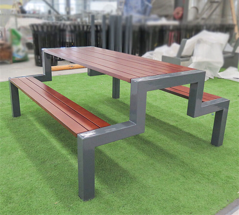 Modern Geometric Picnic fRP Table