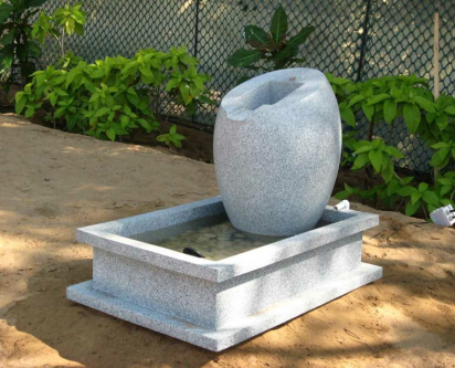 Modern Stone FRP Outdoor Fountain