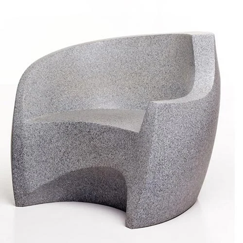 Modern Stone finish  FRP chairs