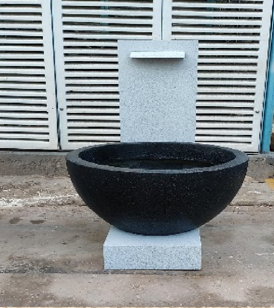 Granite Finish FRP Water Feature Fountain