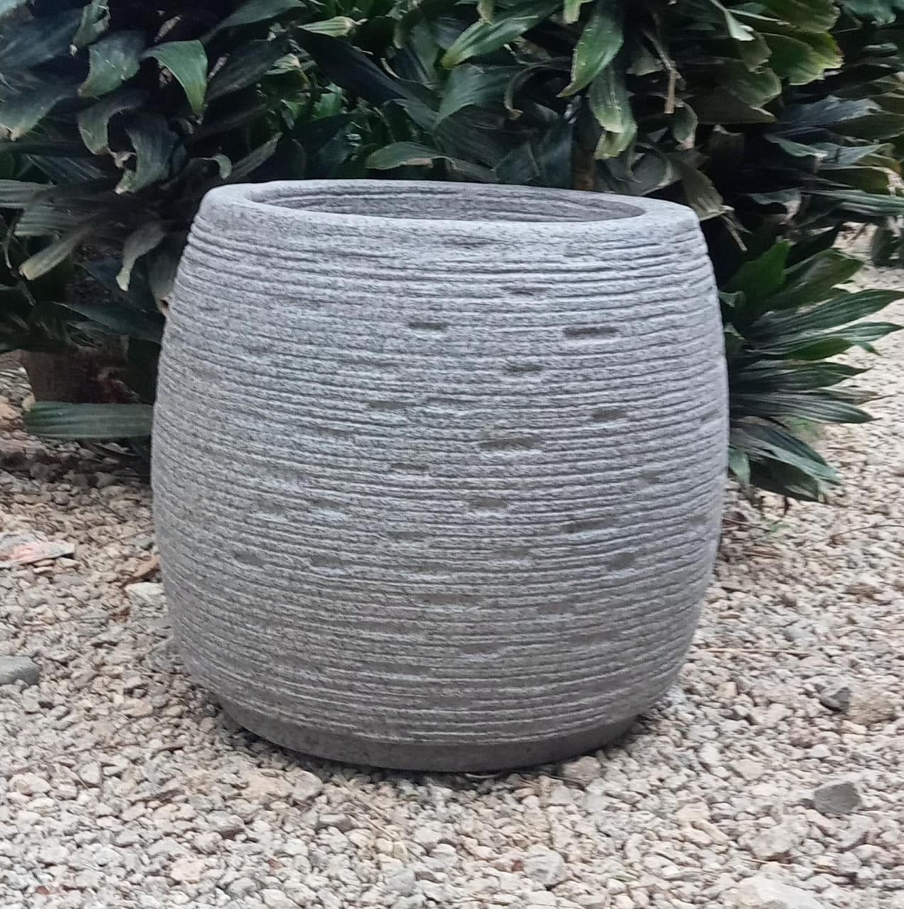 Textured Stone FRP Planter