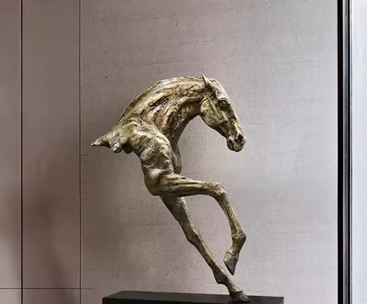 Modern Horse FRP Sculpture