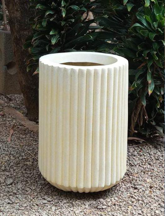 Textured Outdoor Planter