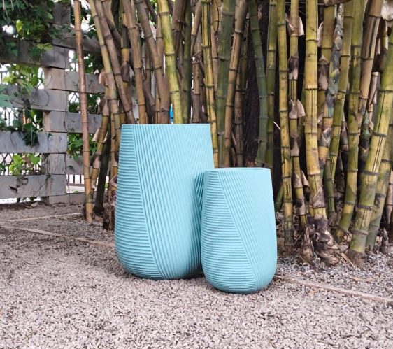 Modern FRP Planter Set