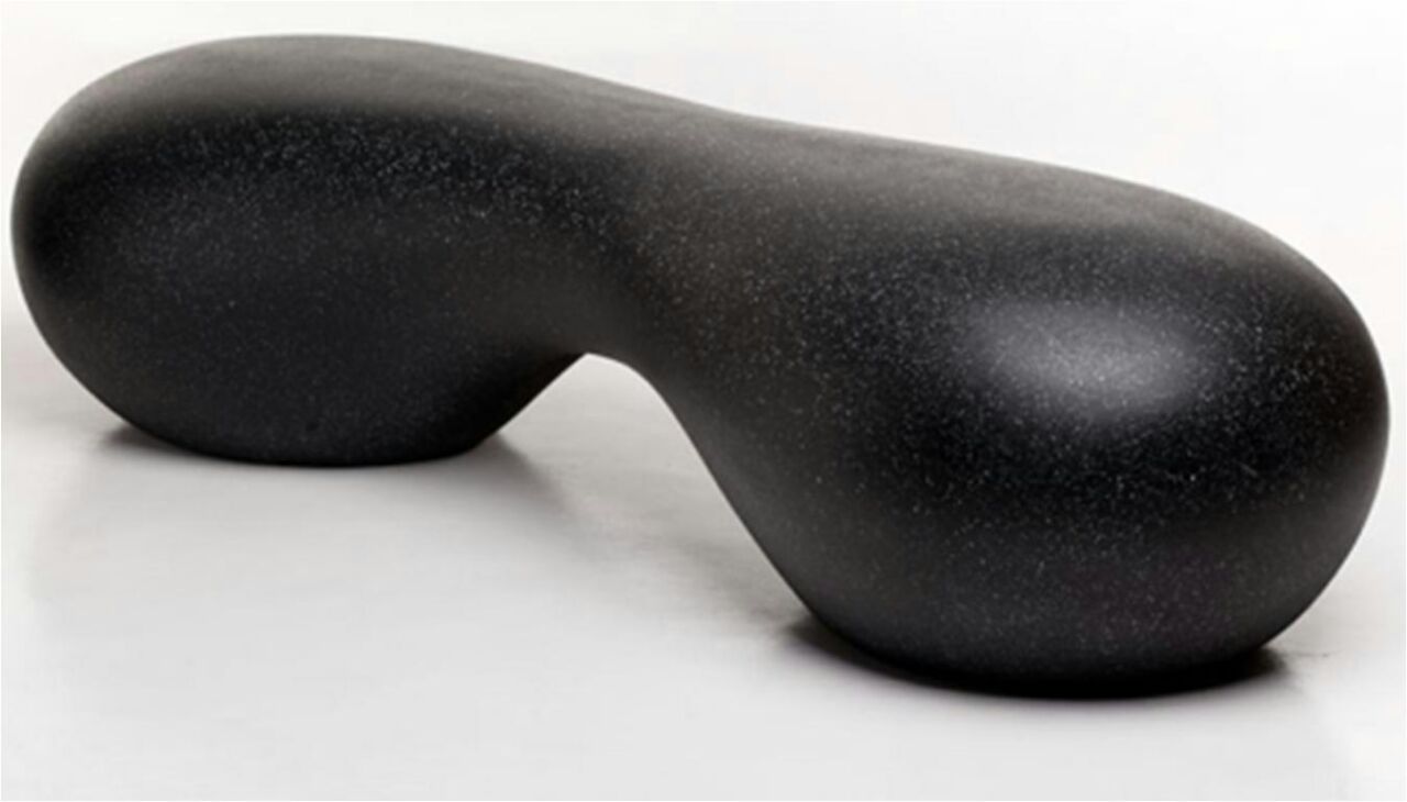 Modern Pebble FRP Bench