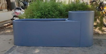 Modern Dual Planter Box