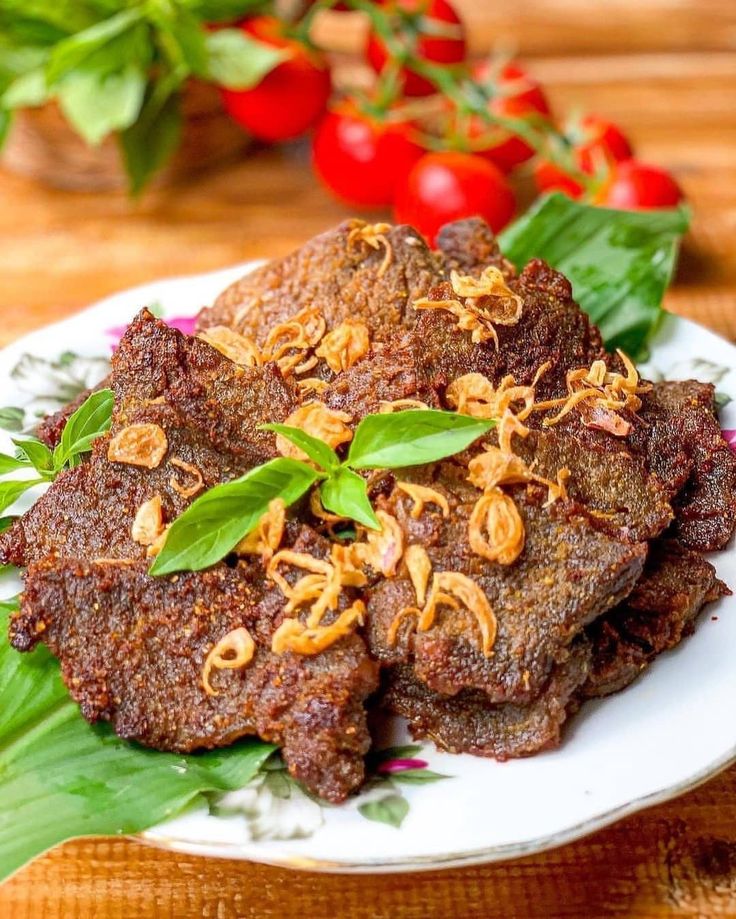 Indonesian Fried Beef Jerky
