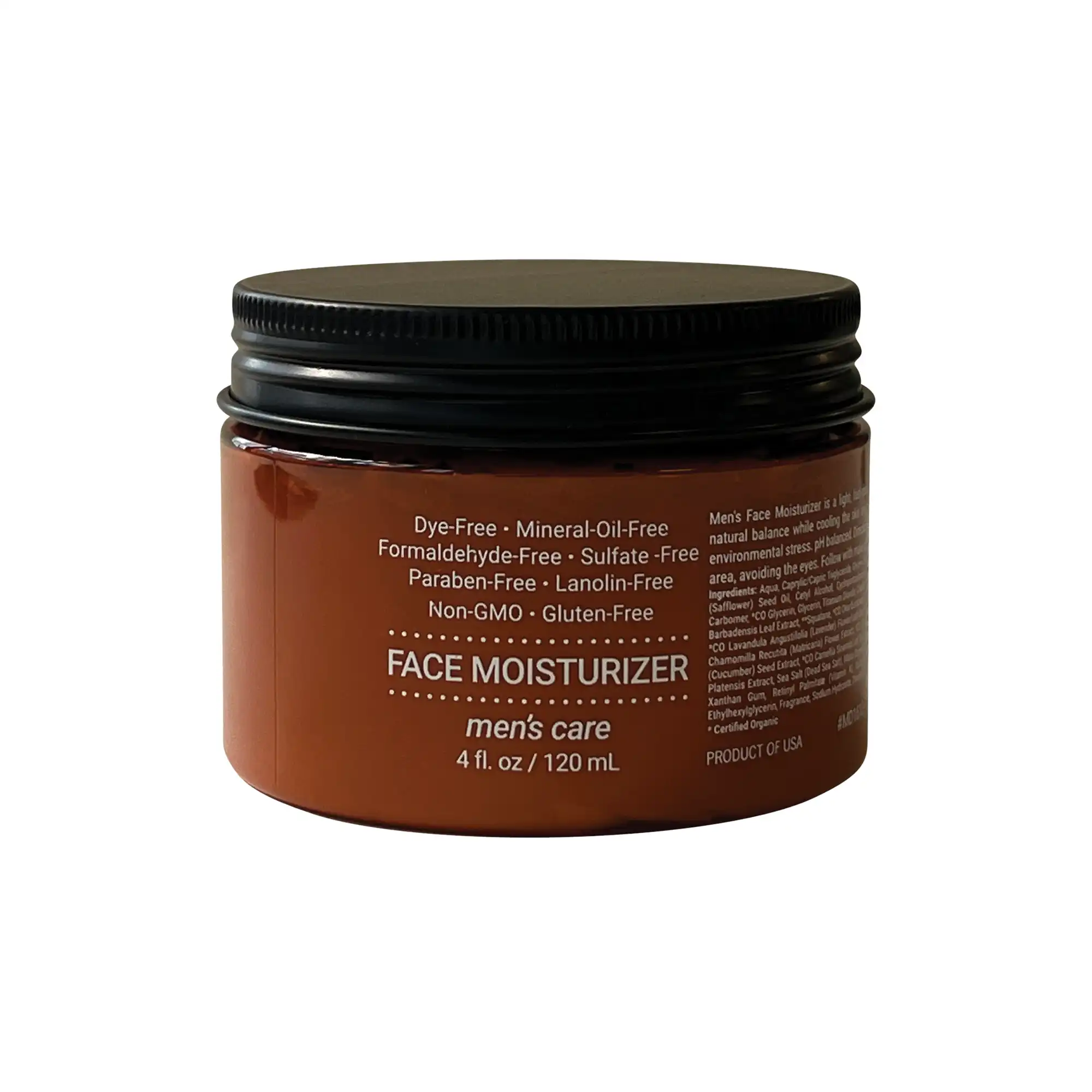 ORGANIC Men's Face Moisturizer