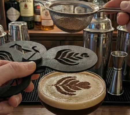 Barista Latte Art Stencil Set